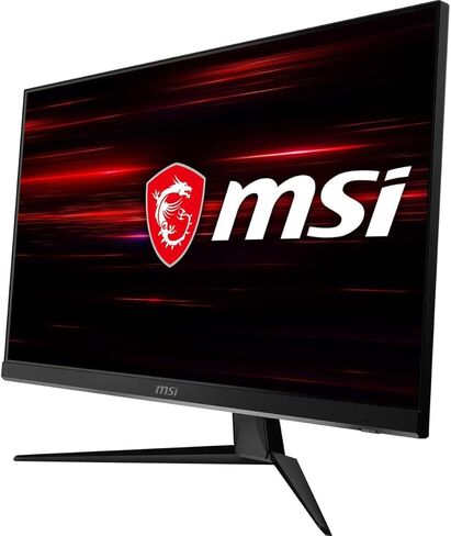 MSI G271، شاشة ألعاب مقاس 27 بوصة، 1920 × 1080 (FHD)، IPS، 1 مللي ثانية، 144 هرتز، FreeSync، HDMI، منفذ عرض، إمالة in Kuwait