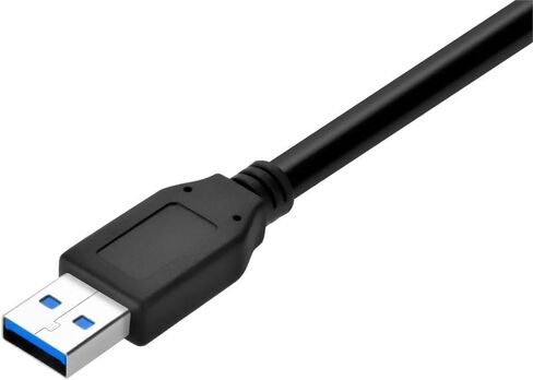 Monoprice 5-meter USB 3.0 A Male to A Female Active Extension Cable, Black in Saudi Arabia