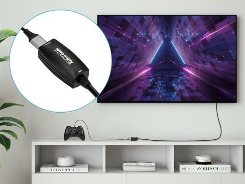 Monoprice 5-meter USB 3.0 A Male to A Female Active Extension Cable, Black in Saudi Arabia