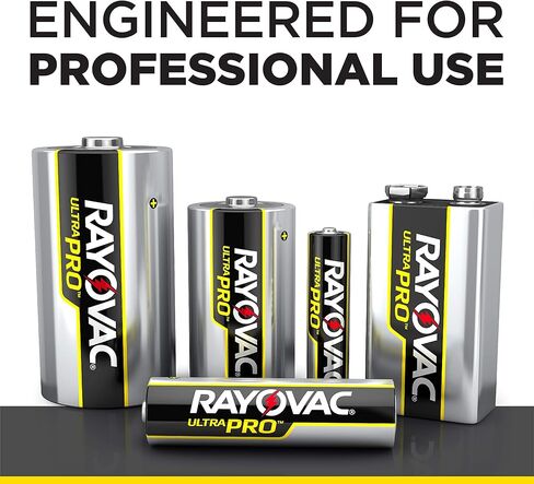 Rayovac 9V Batteries, 9 Volt Battery Recloseable Pack, 12 Count in Kuwait