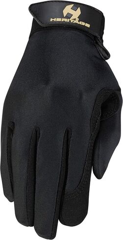 Heritage Products unisex adult horse riding gloves, Gallop, 8 US in Kuwait