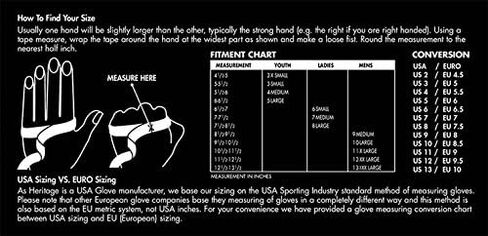 Heritage Products unisex adult horse riding gloves, Gallop, 8 US in Kuwait