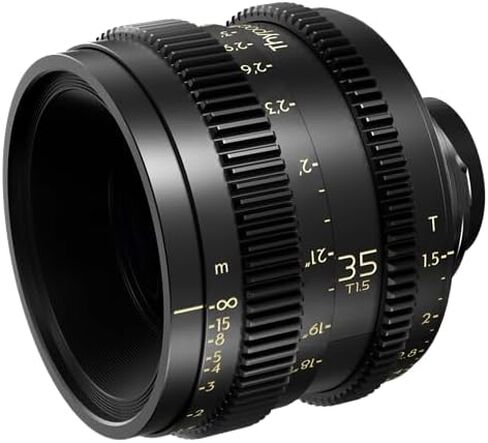 Simera-C 50 mm T1.5 FF Prime Cine Lens for Leica M-Mount - Black in Saudi Arabia