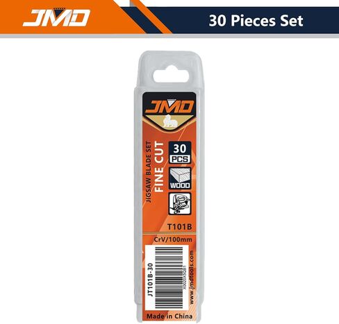 JMD 30 قطعة T144D شفرات المنشار الخشبي 6TPI شفرات المنشار للخشب 100 مم مجموعة شفرات المنشار المتوافقة مع بوش ديوالت ماكيتا إلخ in Kuwait