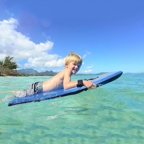AQUARM XPE Bodyboard 33-inch/36-inch/41-inch Bodyboarding with Premium Wrist Leash and Fin Tethers, Super Lightweight & Slick Bottom Perfect Surfing for Kids Teens and Adults in Saudi Arabia