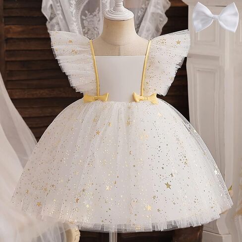 TTYAOVO Baby Flower Princess Party Dress for 1-5 Years Toddler Girls in Saudi Arabia