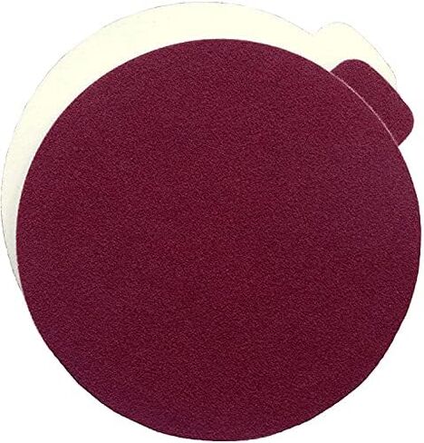Premium 12 Inch PSA Sanding Discs - Aluminum Oxide Self Adhesive Sticky Back - for Wood and Metal (10, 60 Grit) in Saudi Arabia