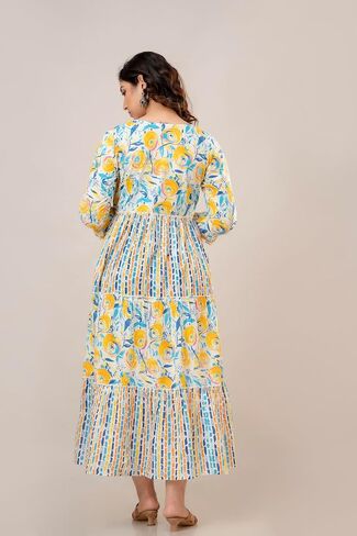 Women's Maternity Kurti for Women with Breastfeeding Dress with Floral Maxi Maternity Dress in Kuwait