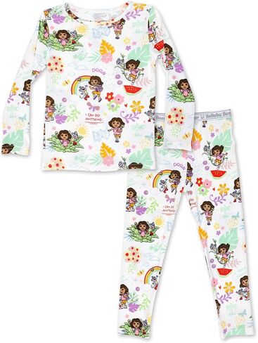 Bellabu Bear Dora Rayon from Bamboo Two-Piece Pajamas for Boys & Girls in Kuwait