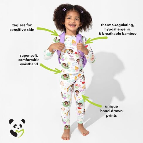 Bellabu Bear Dora Rayon from Bamboo Two-Piece Pajamas for Boys & Girls in Kuwait