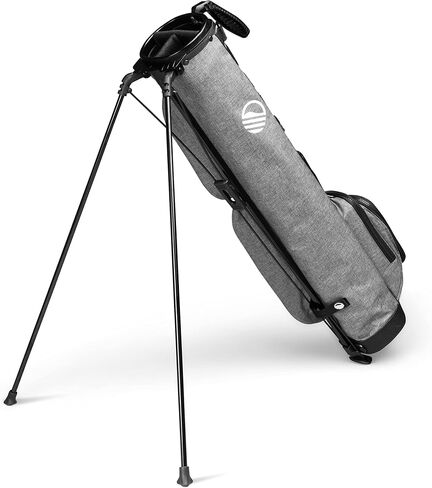 Sunday Golf Loma XL Bag - Golf Bag with Strap and Stand – Easy to Carry Pitch n Putt Golf Bag – Golf Stand Bag for The Driving Range, Par 3 and Executive Courses 3.4 pounds (Midnight Green) in Kuwait