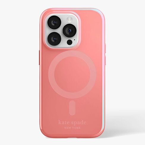 Kate Spade New York iPhone 14 Pro Case, Compatible with Wireless Charging - Hollyhock Floral in Saudi Arabia