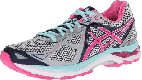 ASICS Women's GT-2000 3 Trail Running Shoe Lightning/Hot Pink/Navy in Saudi Arabia