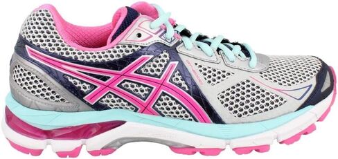 ASICS Women's GT-2000 3 Trail Running Shoe Lightning/Hot Pink/Navy in Saudi Arabia