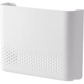 WiFi Router Storage Box 10x7x2 Inch Router Hider Wall Mounted WiFi Box Hider ABS Easy Installation WiFi Storage Box for Living Room Decoration