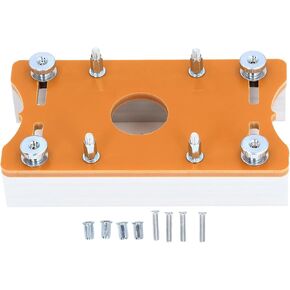 Wood Router Table Insert Plate Aluminum Alloy Slotting Positioning Plate for 65mm Router Woodworking Tools