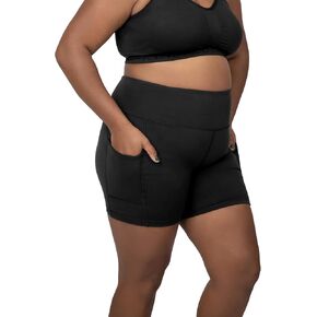 Kindred Bravely Stevie Active Postpartum Bike Short with Pockets | Maternity Biker Shorts