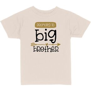 New Baby Promoted to Big Brother Toddler Kids T-Shirt