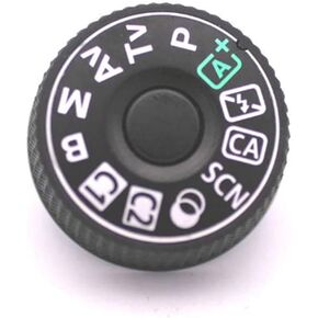 Plastic Digital Camera Function Dial Mode Cover Replacement for Canon EOS 80D