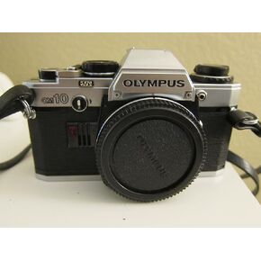 Olympus OM10 35mm SLR Film Camera Body Only (Lens Not Included) (Renewed)
