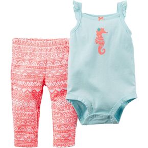 Carter's baby-girls Bodysuit Pant Sets 121g449