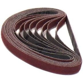Lumberton Sanding Detailer Replacement Belts, 120 Grit, 10-Pack