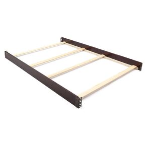 قضبان سرير مجموعة من الحجم الكامل لـ Skylar القابلة للتحويل من Delta Children - Solid Wood Rail #0050 - Roidler and Adult Bed Rail for Full Size - Darky Chocolate - 207)