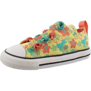 Converse Chuck Taylor Loop-2-Knot Slip Infant/Toddler Shoes Size 9, Color: Yellow
