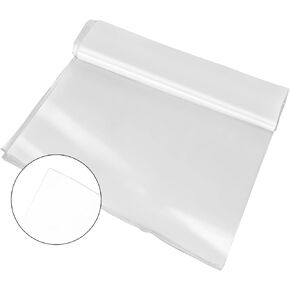 Agricultural Greenhouse Film Clear Plastic Farm Crops Vegetable Cover UV Resistant Polyethylene Covering Plants Flowers For Beginners DIY Use(10x25FT)
