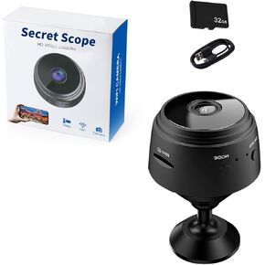 Secrett-Scopete Camera Outdoor Indoor Use 1080P HD Mini Wireless Camera WiFi Secure Your Safety and Protect Your Home (1)