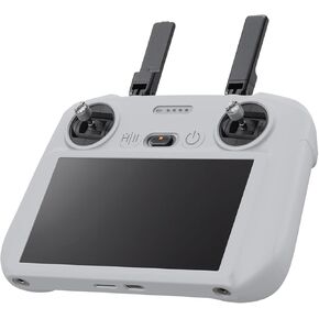 غلاف السيليكون الكاميرا المنعكس لـ DJI RC 2 عن بعد التحكم عن بعد - حالة وقائية مقاومة للصدمات لـ DJI Mavic Air 3 ، الوزن الخفيف ودائم. (أحمر)