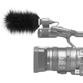 الزجاج الأمامي الزجاجي الزجاجي الزجاجي الزجاجي الزجاج الأمامي من Gutmann Microphone لـ Panasonic AG-MC200G (الميكروفون الخارجي) | صنع في ألمانيا