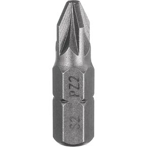 HARFINGTON PZ3 Screwdriver Bit 1/4" Hex Shank 25mm/1" Length Magnetic Phillips Slotted Hex Bits S2 Steel Screw Driver Bit Industrial Grade Electric Hexagon Drill Bits