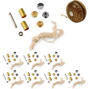 Yo-Yo Project Kit - Chrome Finish, 8 Pack