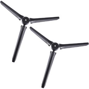 2pcs ثلاثي القوائم فيديو مع دعم سطح المكتب المسمار لدفق أجهزة عرض التصوير الفوتوغرافي الحاضر بشكل مستقر للمصورين