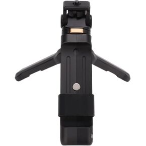 Mini Tripod | Aviation Aluminum Alloy & Adjustable Angles | Nonslip Portable Vlogging Tripod for Travel/Webcast/Photography | 3kg Load Capacity