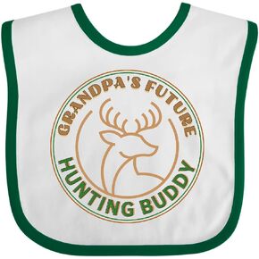 inktastic Grandpa Future Hunting Buddy Deer Baby Bib