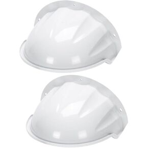 Housoutil Weatherproof Outdoor Camera Cover 2pcs Security Camera Rain Shield Easy Install