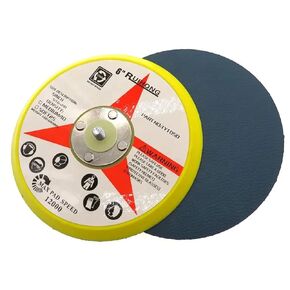 6" Vinyl PSA Face DA Sanding Pad Dual Action Air Sander Use With Sticky Back Disc