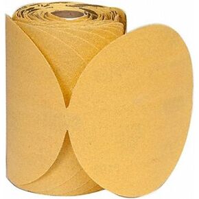 Norton 662611-83806 Gold Reserve 5" P80B PSA Disc Roll, (100 Discs/Roll)