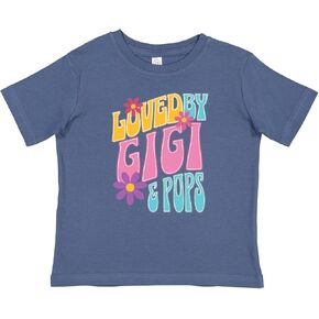 inktastic Gigi and Pops Love Me Granddaughter Baby T-Shirt