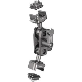 Smallrig Quick releare relect arm مع رأس الكرة 360 درجة ، ذراع سحري مع 1/4 "-20 مسامير ودبابيس تحديد موقع قابلة للفصل ، حمولة حمولة بحد أقصى 5.5 كجم / 12.1 رطل ، للرصد ، قفص الكاميرا ، Hawklock H21