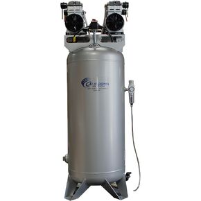 California Air Tools 60040DCADC 4.0 HP Ultra Quiet and Oil-Free Air Compressor, 60 Gallon Steel Tank, 75 dBA Noise Level, with Air Drying System and Auto Drain