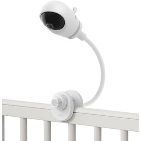 eufy Baby Monitor Crib Mount, Compatible with eufy Baby Monitor E20/E21, 16 Inch Flexible Arm Bracket, Attach to Baby Crib, No Tools Needed, No Wall Damage (Camera Not Included)