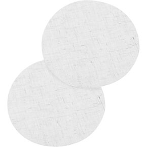 DOITOOL Ceiling Light Round Diffuser Lampshade Black Fabric Lampshade Diffuser Anti-glare Spotlight Diffuser for Bedroom