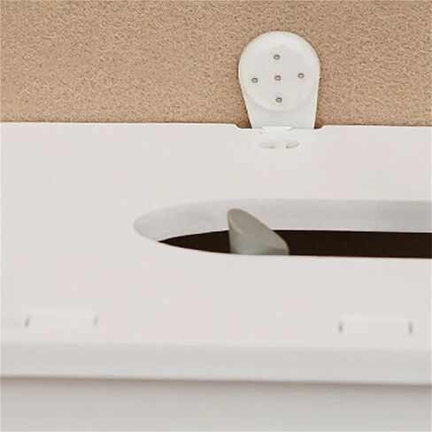 Wall Mounted Router Organizer Wireless WiFi Router Wall Rack Storage Box Wood Plastic Board Cable Power Wire Bracket Wall Hanging Holder(White Double Door) in Kuwait