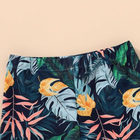 Happy Town Toddler Boys Swimsuits Trunk Rashguard Long Sleeve Swim Shirt Two Pieces Bathing Suits Surfing Suit Swimwear Beach Summer Outfits Clothes(Yummy，Excited Shark,2-3T) in Saudi Arabia