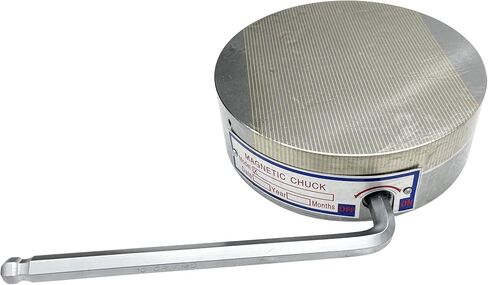 6.29 بوصة مستديرة تشاك مغناطيسية دائمة ، تصميم مختوم ناعم 100-120 ن/سم مربع لطحن السطح/آلات قطع الأسلاك/الأسلاك in Kuwait