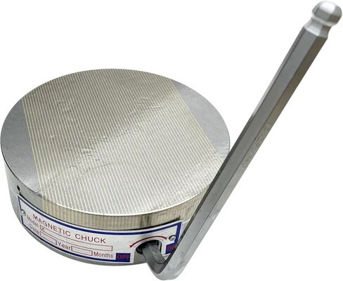 6.29 بوصة مستديرة تشاك مغناطيسية دائمة ، تصميم مختوم ناعم 100-120 ن/سم مربع لطحن السطح/آلات قطع الأسلاك/الأسلاك in Kuwait