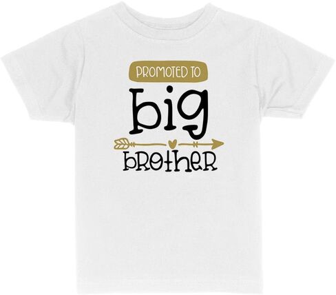 New Baby Promoted to Big Brother Toddler Kids T-Shirt in Saudi Arabia